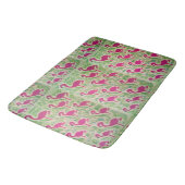 Tropische flamingo badmat (Gekanteld)