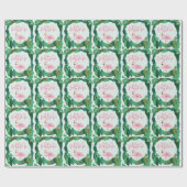 Tropische flamingo cadeauverpakking cadeaupapier (Vlak)