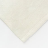 Tropische Flamingo Fleece Blanket (Hoek)