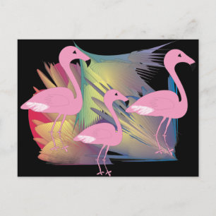 Tropische Flamingo Gifts Briefkaart