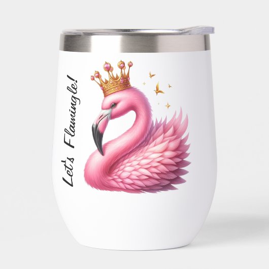tropische flamingo glans (Links)