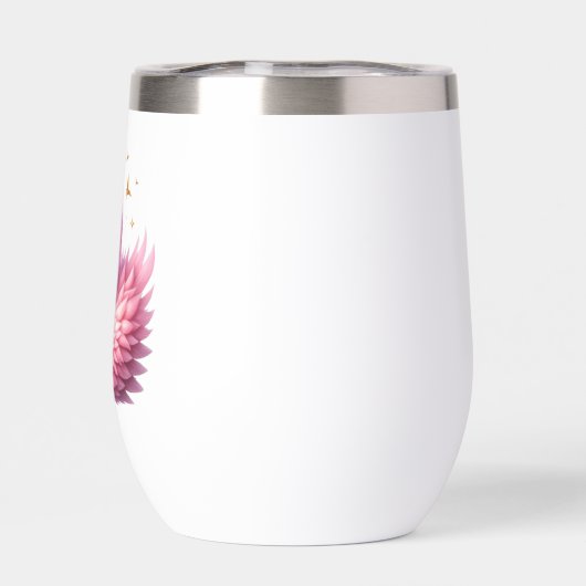 tropische flamingo glans (Achterkant)