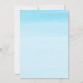 Tropische Flamingo Inflatable Ring Party Birthday Kaart (Achterkant)