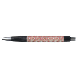 Tropische Flamingo Kerstman Patroon Pen