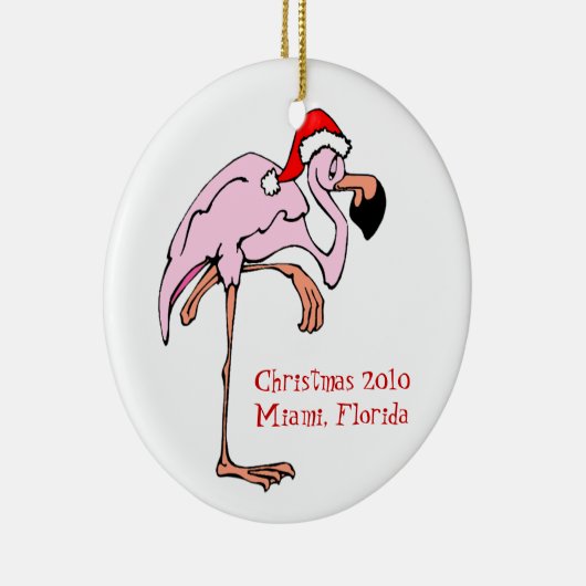 Tropische Flamingo ornament (Rechts)