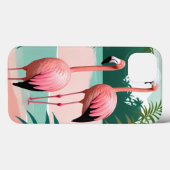 Tropische Flamingo Paradise Case-Mate iPhone Case (Achterkant (horizontaal))