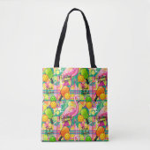 Tropische Flamingo Pickleball Tote Bag (Voorkant)