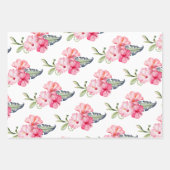 Tropische Flamingo Pineapple Summer Cute Inpakpapier Vel (Voorkant 3)