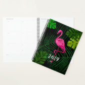 Tropische flamingo-planner planner (Display)