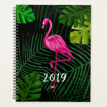 Tropische flamingo-planner
