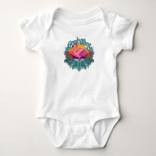 Tropische Flamingo Romper