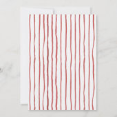 Tropische Flamingo Schotland Plaid Kerstman Hoed K Kaart (Achterkant)