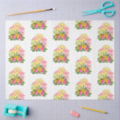 Tropische Flamingo Serie Design 12 Tissuepapier (Craft)