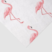 Tropische Flamingo Serie Design 14 Tissuepapier (Detail)