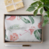 Tropische Flamingo Serie Design 17 Tissuepapier (Geschenk)