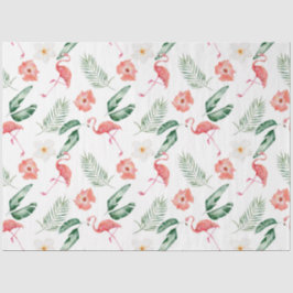 Tropische Flamingo Serie Design 17 Tissuepapier