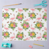 Tropische Flamingo Serie Design 19 Tissuepapier (Craft)