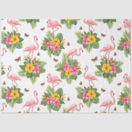 Tropische Flamingo Serie Design 19 Tissuepapier