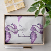 Tropische Flamingo Serie Design 9 Tissuepapier (Geschenk)