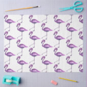 Tropische Flamingo Serie Design 9 Tissuepapier (Craft)