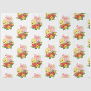 Tropische Flamingo Serie Ontwerp 13 Tissuepapier