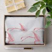 Tropische Flamingo Serie Ontwerp 15 Tissuepapier (Geschenk)