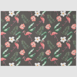 Tropische Flamingo-serie ontwerp 18 Tissuepapier