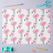 Tropische Flamingo serie ontwerp 1 Tissuepapier (Craft)