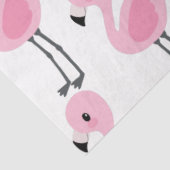 Tropische Flamingo serie ontwerp 1 Tissuepapier (Detail)