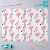 Tropische Flamingo serie ontwerp 3 Tissuepapier (Craft)