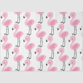 Tropische Flamingo serie ontwerp 3 Tissuepapier