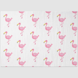 Tropische Flamingo serie ontwerp 4 Tissuepapier
