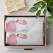 Tropische Flamingo Serie Ontwerp 5 Tissuepapier (Geschenk)