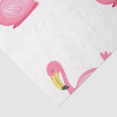 Tropische Flamingo Serie Ontwerp 5 Tissuepapier (Detail)