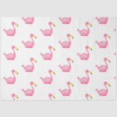 Tropische Flamingo-serie ontwerp 6 Tissuepapier (Voorkant)