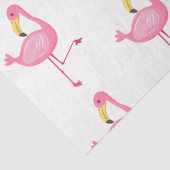 Tropische Flamingo Serie Ontwerp 7 Tissuepapier (Detail)