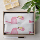Tropische Flamingo-serie ontwerp 8 Tissuepapier (Geschenk)