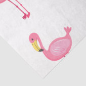 Tropische Flamingo-serie ontwerp 8 Tissuepapier (Detail)
