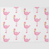 Tropische Flamingo-serie ontwerp 8 Tissuepapier (Voorkant)