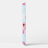 Tropische flamingo vogel naadloze patroonachtergro Case-Mate iPhone case (Achterkant / Rechts)