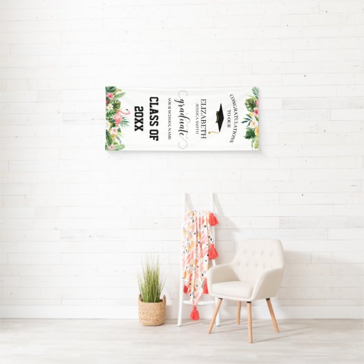 Tropische flamingo's en lederen Afstuderen deur ba Spandoek (Insitu)