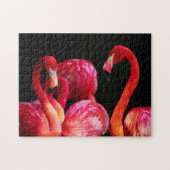 Tropische Flamingos Puzzle Legpuzzel (Horizontaal)
