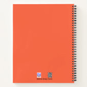 Tropische flamingovogels snijden. Tekst Notitieboe Notitieboek (Achterkant)