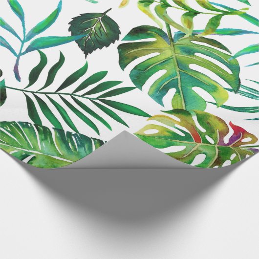 Tropische Flora Cadeaupapier (Hoek)