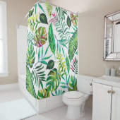 Tropische Flora Douchegordijn (In situ)