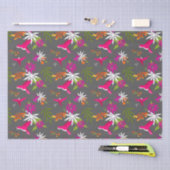 Tropische flora en bloemen tissuepapier (Craft)