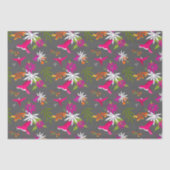 Tropische flora en bloemen tissuepapier (Voorkant)