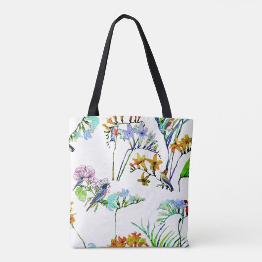 Tropische flora en fauna tas (Achterkant)