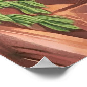 Tropische flora en fauna van Latijns-Amerika Poster (Hoek)