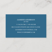 Tropische flora met Vibrant Visitekaartje (Achterkant)